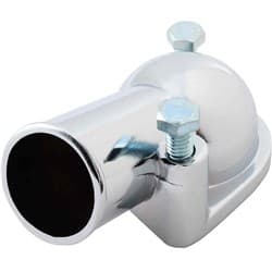CHROME STEEL WATER NECK SB/BB CHEV 1966-75 V8 RPC - R4789