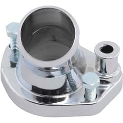 CHROME STEEL WATER NECK SB FORD 260-289-302-351W RPC - R4790
