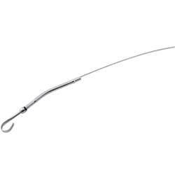 SBC CHEV ENGINE DIPSTICK CHROME 283 350. SUIT 1955-1979 RPC - R4957