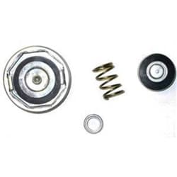 RADIATOR CAP POLISHED ALLOY 16 PSI PLAIN POLISHED RPC - R5010