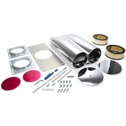 SHOTGUN STYLE SCOOP POLISH KIT SINGLE OR DUAL CARB SMOOTH FINISH RPC - 5236