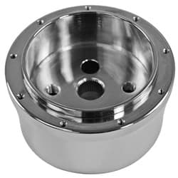 CHROME ALUMINIUM STEERING ADAP BOSS KIT SUIT GM COLUMN RPC - R5602C