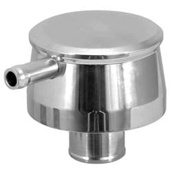 ALUMINIUM PCV VALVE 1 NECK CHROME BREATHER RPC - R6000C