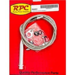 S/LESS K/DOWN CABLE ASSEMBLY SB CHEV WITH CARB TH700 TRANS RPC - R6051