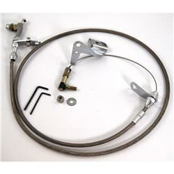 S/LESS K/DOWN CABLE ASSEMBLY SB CHEV WITH CARB TH350 TRANS RPC - R6053