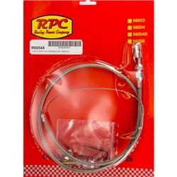 BRAIDED S/LESS THROTTLE CABLE ASSEMBLY. 36" HOUSING & CABLE RPC - R6054X