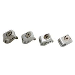 HOSE WIRE BRAKELINE CLAMPS 4PK 5/16 OR 7.7MM PRO STYLE ALUMIN RPC - R6087