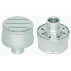 ALUMINIUM BREATHER PLAIN CHROME BALL MILLED RPC - R6101C