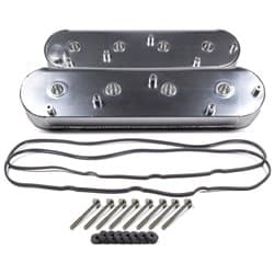 FABRICATED VALVE COVERS, LS ANODIZED, WITH COIL MOUNTS RPC - R6142