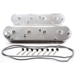 FABRCATED VALVE COVERS, LS POLISHED, WITH COIL MOUNTS RPC - R6142POL
