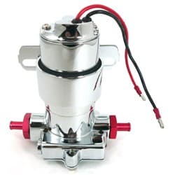 FUEL PUMP CHROME 100GPH NO REG SIMILAR 12-801 RPC - R6253C