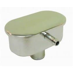 POLISHED BREATHER OVAL PUSH-IN PLAIN WITH PCV TUBE RPC - R6501