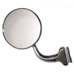 CHROME STEEL 4 PEEP MIRROR FITS D/SIDE & P/SIDE SHORT ARM RPC - R6610