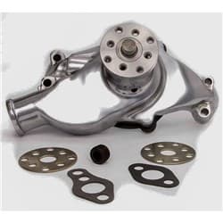 ALUMINUM 1955-1968 SBC SHORT WATER PUMP SMOOTH LOOK RPC - R6916