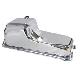HOLDEN V8 OIL PAN - CHROME 253 308  HQ STYLE PAN RPC - R7002