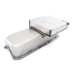 STEEL CIRCLE TRACK SBC OILPAN UNPLATED 1955-79 6QTS CAPACITY RPC - R7104R
