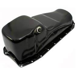 STEEL OIL PAN SBC BLACK *NOTES* AUS PASS SIDE DIPSTICK RPC - R7108P