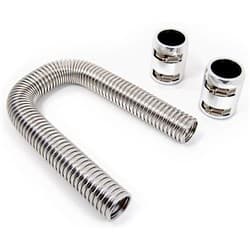 S/LESS STEEL RADIATOR HOSE KIT CHROME **NOTES** 48 LENGTH RPC - R7311