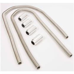 S/LESS STEEL HEATER HOSE KIT CHROME **NOTES** RPC - R7314