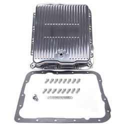 TRANS PAN TH700&4L60 POLISHED ALUMINIUM GASKETS & BOLTS INCL RPC - R8493