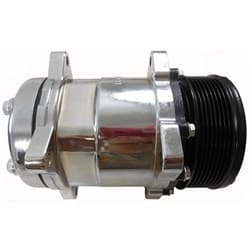 CHROME SANDEN 508 AIR COMPRES #508 COMPRESSOR SERPENTINE RPC - R8752