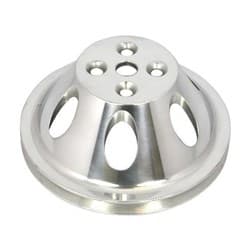 WATER PUMP PULLEYS BBC SINGLE SHORT WATER PUMP POLISH ALUM RPC - R8840POL