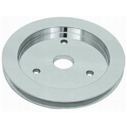 CRANKSHAFT PULLEY SINGLE GROOV SUIT BBC POLISHED ALUM SHORT RPC - R8841POL