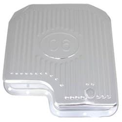 TRANS PAN FORD C6 CHROME STEEL FINNED EXTRA CAPACITY RPC - R9127