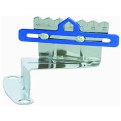 CHROME TIMING TABS W/POINTER SUIT SB CHEV 283-350 7 BAL RPC - R9178