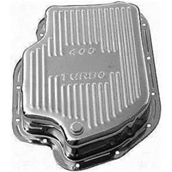 TRANS PAN TURBO 400 CHROME STEEL FINNED EXTRA CAPACITY RPC - R9197