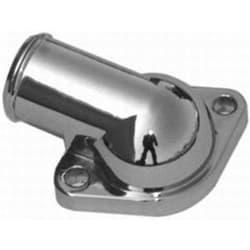 CHROME STEEL WATER NECK PONTIAC 1964-79 V8 NOT FOR 389 RPC - R9230