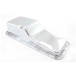 CHROME STEEL OIL PAN, FORD FE STOCK SYLE 352 390 406 427 428 RPC - R9330