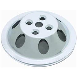WATER PUMP PULLEYS SBC SINGLE SHORT WATER PUMP POLISH ALUM RPC - R9478POL