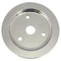 CRANKSHAFT PULLEY SINGLE GROOV SUIT SBC POLISHED ALUM SHORT RPC - R9480POL