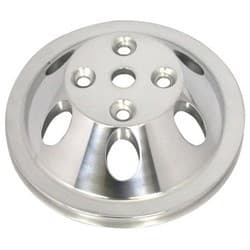 WATER PUMP PULLEYS SBC SINGLE LONG WATER PUMP POLISH ALUM RPC - R9482POL