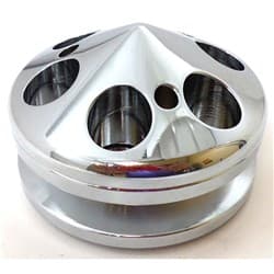CHROME ALUM ALT PULLEY GM SINGLE GR RPC / RPCR9487C