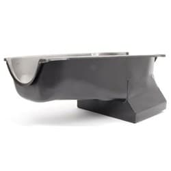 SBC OIL PAN STEEL  IX PIECE 8-1/4,DEEP TRAP DOOR,7XQTS*RH RPC - R9716