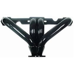 HD STEEL BLOCK HUGGER HEADER BLACK FINISH SB/CHEV RPC - R9963