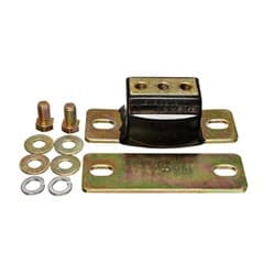 LOCKING TYPE G/BOX MOUNT CHEV  ZINC WITH BLACK URETHANE  - ENS 3-1108G