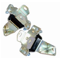 LOCKING ENGINE MOUNT FORD PAIR ZINC WITH BLACK URETHANE  - 6-503BL PROTHAN