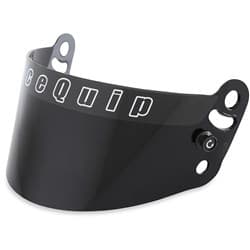 HELMET SHIELD, DARK SMOKE FOR PRO20 & PRO25 HELMETS RACEQUIP / 204004RQP