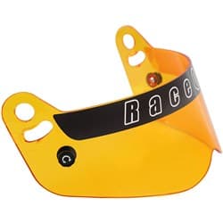 HELMET SHIELD, AMBER FOR VESTA SERIES HELMETS RACEQUIP / 205006RQP