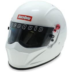 VESTA20 HELMET PEARL WHITE XLG SA2020, CLEAR SHIELD RACEQUIP / 286116RQP