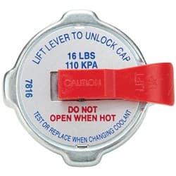 LARGE RADIATOR CAP WITH LEVER 16PSI / 110KPA ALLSTAR / ALL30133