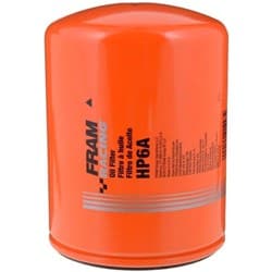 FRAM HP6A RACING OIL FILTER 1-1/2-12 THREAD, 4.67" x 6.18" FRAM / HP6A