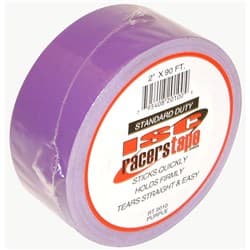 STANDARD DUTY TAPE PURPLE 2" WIDE X 90FT ROLL ISC RACERS TAPE / RT2010