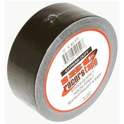 EXTREME DUTY TAPE BLACK 2" WIDE X 90FT ROLL ISC RACERS TAPE / RT4004