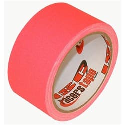 DULL FINISH GAFFERS TAPE NEON PINK, 2" X 45' ROLL ISC RACERS TAPE / RT7208NDF