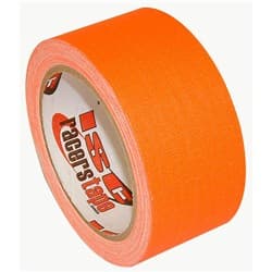 DULL FINISH GAFFERS TAPE NEON ORANGE, 2" X 45' ROLL ISC RACERS TAPE / RT7210NDF