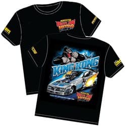 KING KONG F/C T-SHIRT TODDLER SIZE 5 ROCKET / RTKK-5T